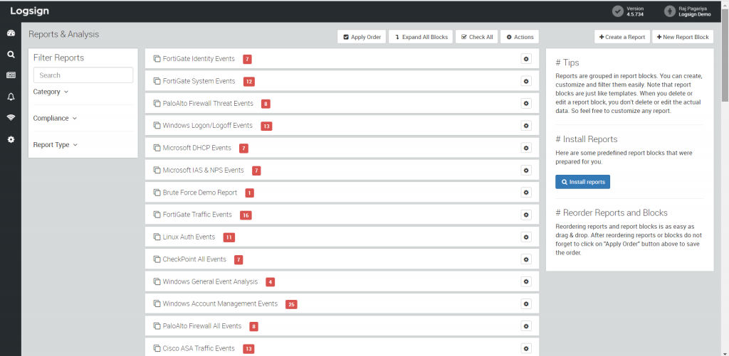 SIEM applications