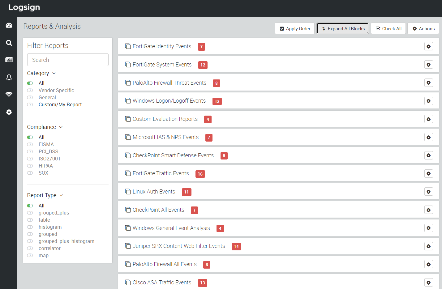 What are the Types of Reports on a SIEM Solution? 