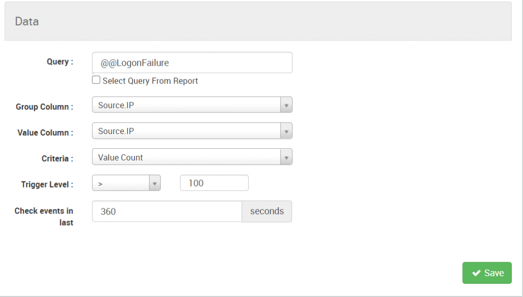 SIEM correlation rules