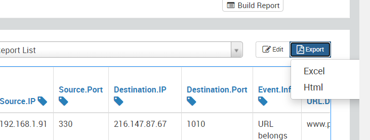 reports on Logsign SIEM