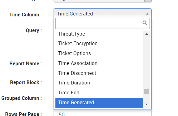 customize a report on Logsign SIEM